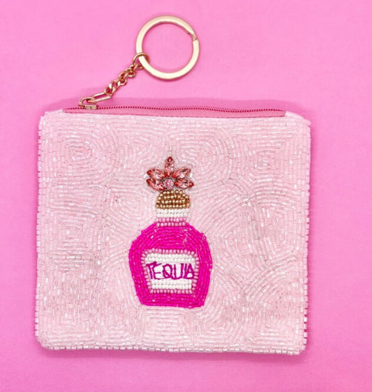 Pink Tequila Coin Purse
