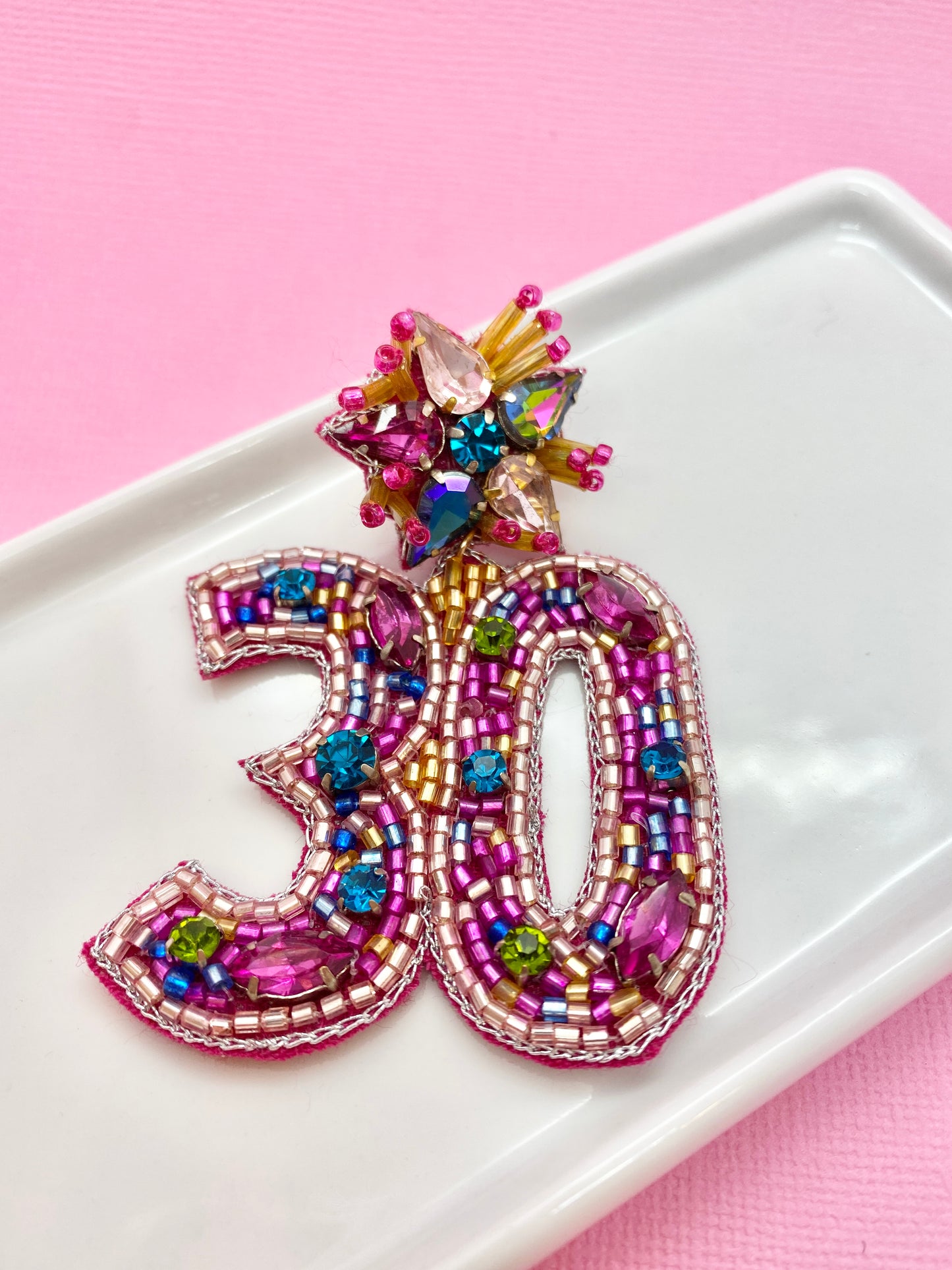 30th Birthday Milestone Earrings